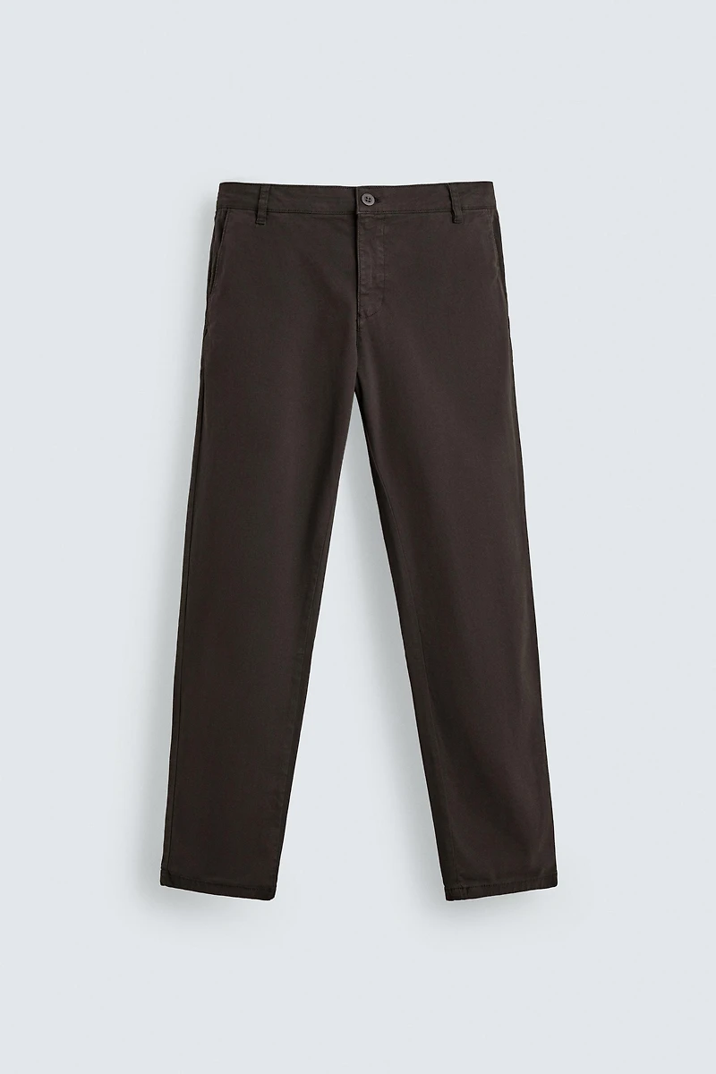 SKINNY CHINO PANTS