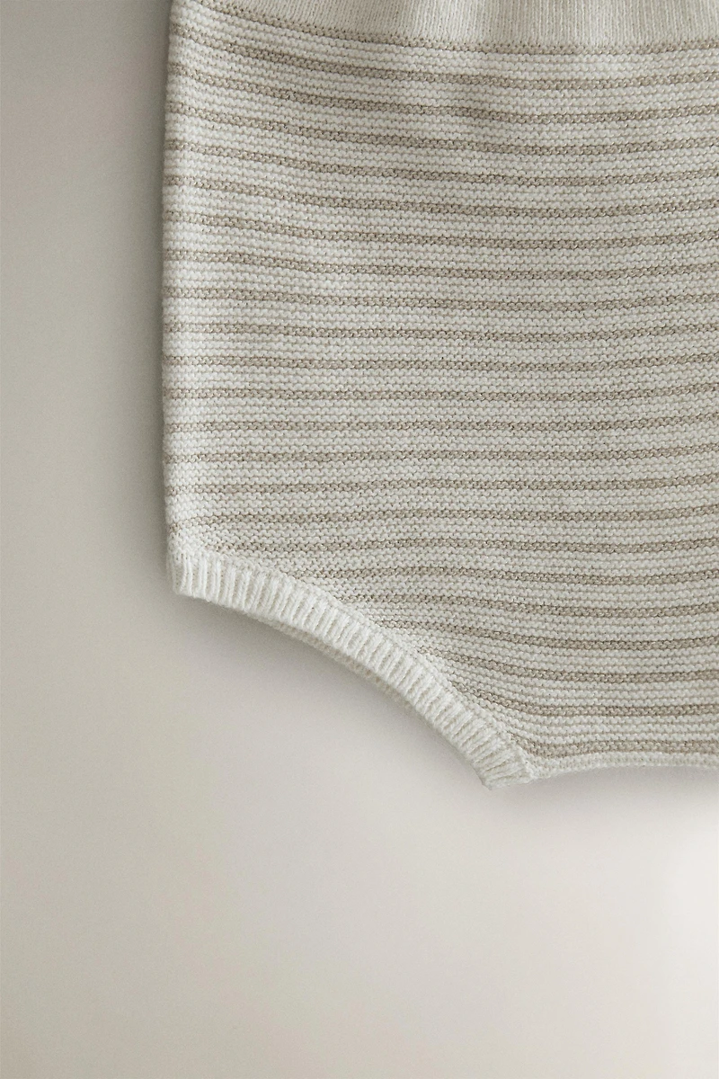 COTTON AND SILK BABY BLOOMERS