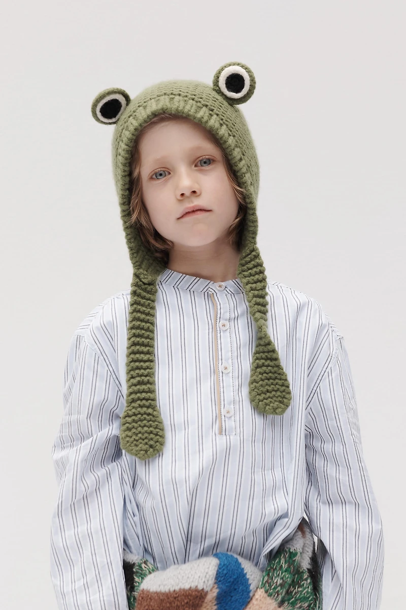 100% WOOL FROG HAT LIMITED EDITION