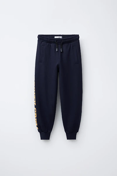 PANTALON DE JOGGING AVEC INSCRIPTION IMPRIMÉE