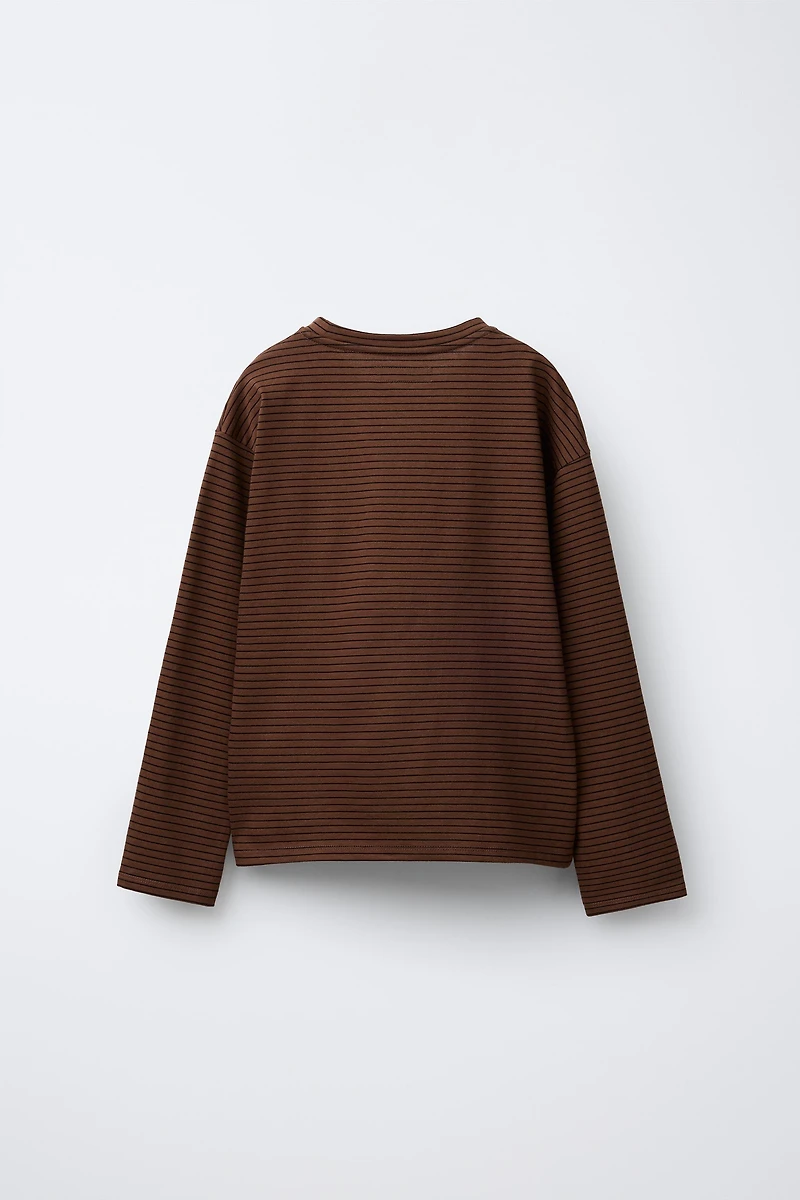 STRIPED DOG T-SHIRT