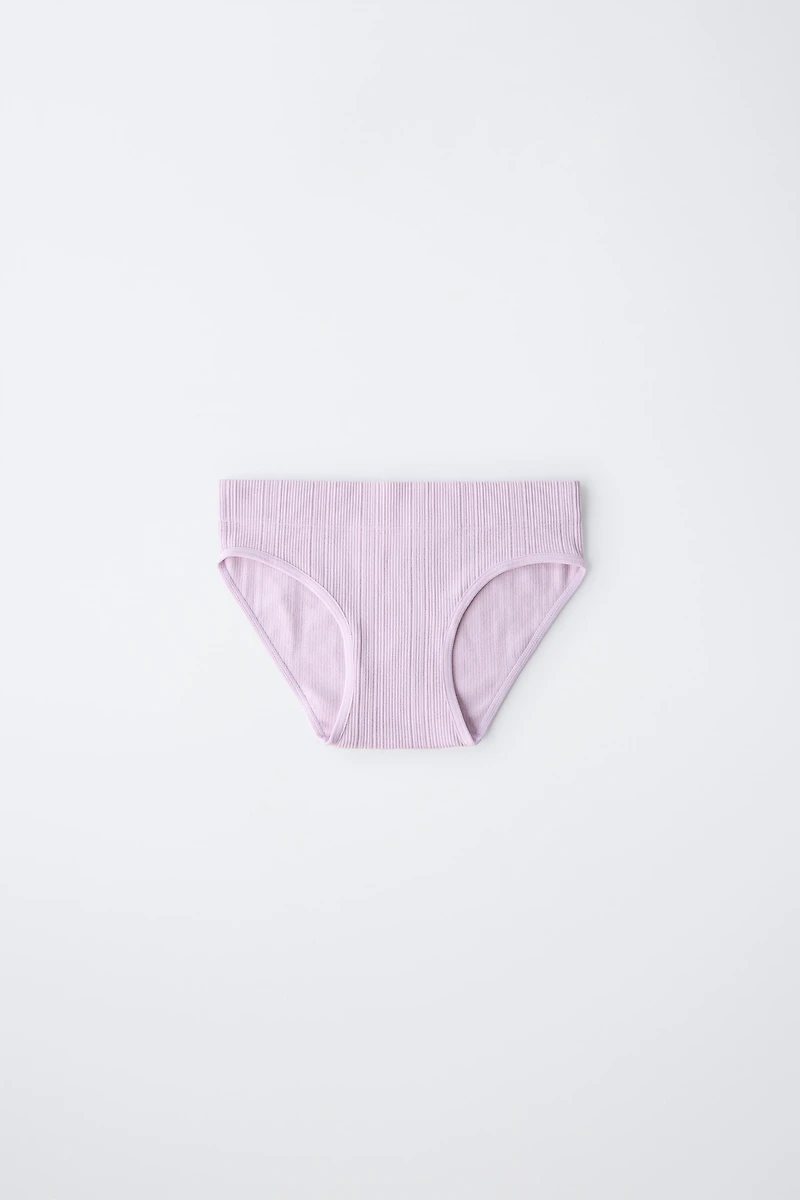 8-14 ANS/ LOT DE TROIS CULOTTES SANS COUTURES