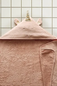 SERVIETTE DE BAIN BÉBÉ À CAPUCHE