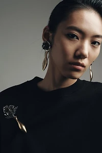 MAXI COMBINATION FLOWER EARRINGS