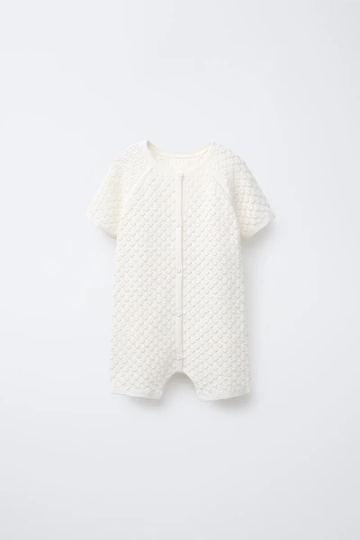 SILK COTTON KNIT JUMPSUIT