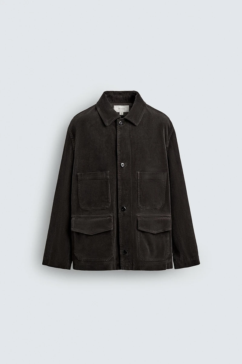CORDUROY POCKET JACKET