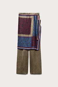 LIMITED EDITION MIXED PRINT SARONG PANTS