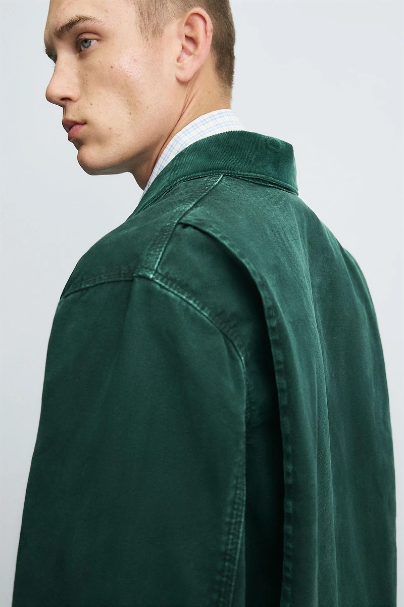 VESTE EN DENIM COURTE