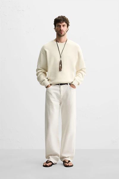 PULL EN MAILLE PERLÉE