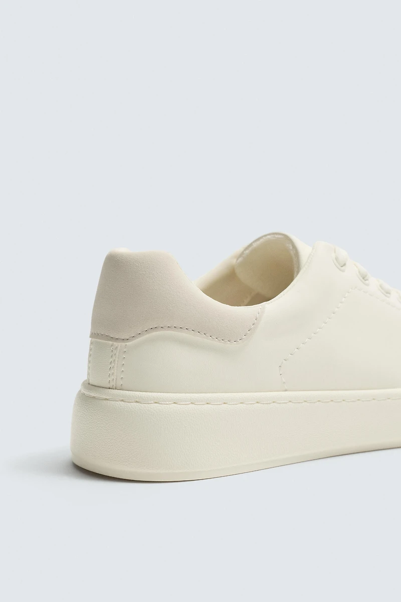 HEEL DETAIL SNEAKERS