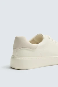 HEEL DETAIL SNEAKERS