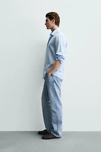STRUCTURED TWILL SHIRT