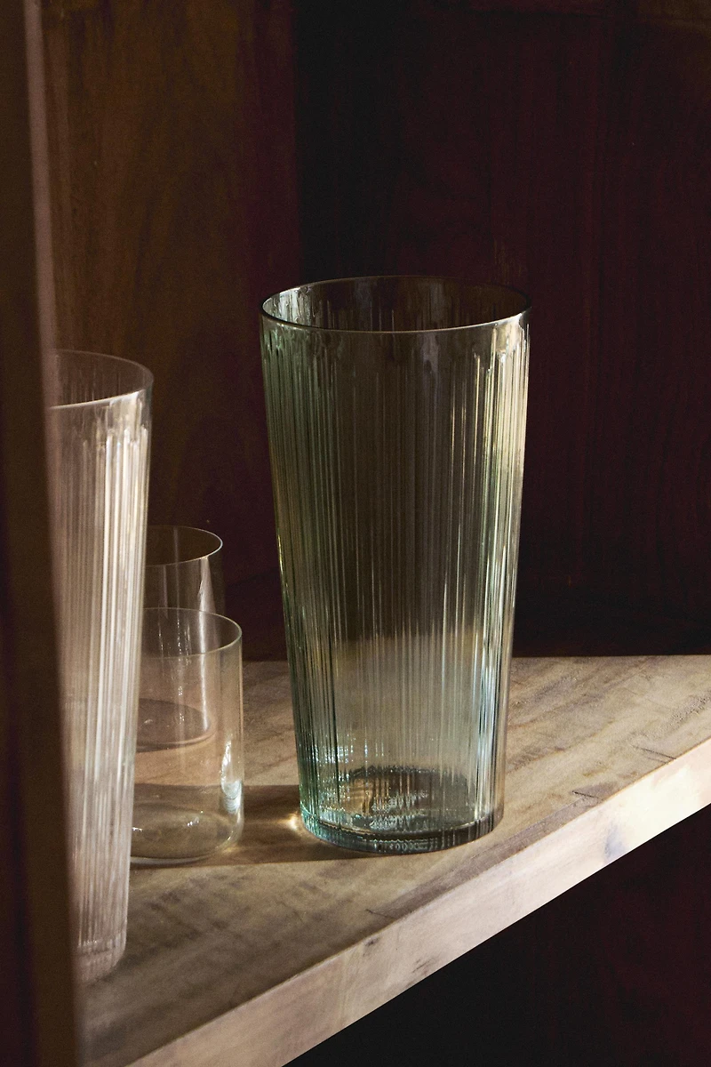 TALL DECORATIVE GLASS VASE