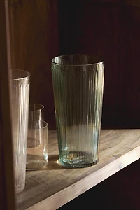 TALL DECORATIVE GLASS VASE