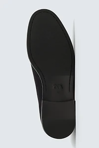 LEATHER TASSEL LOAFERS