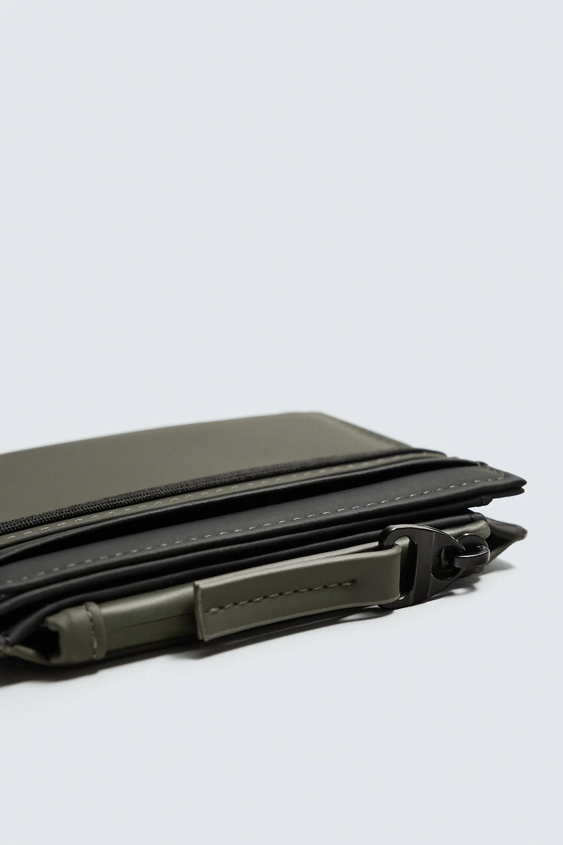 RUBBERIZED COIN WALLET