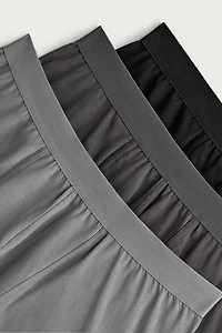 RIB BOXER BRIEFS 3-PACK