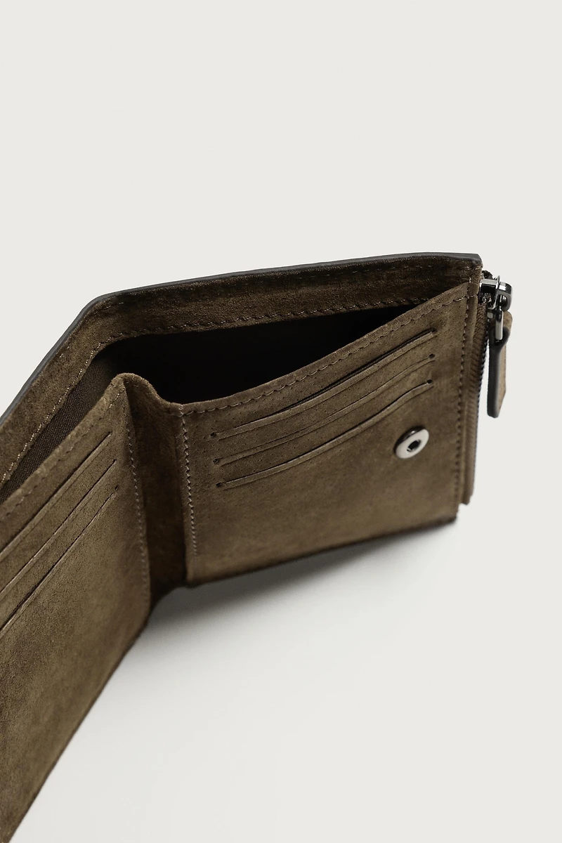 PORTEFEUILLE PORTE-MONNAIE EN CUIR