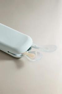 LOT DE 2 CUILLÈRES POUR ENFANT EN SILICONE