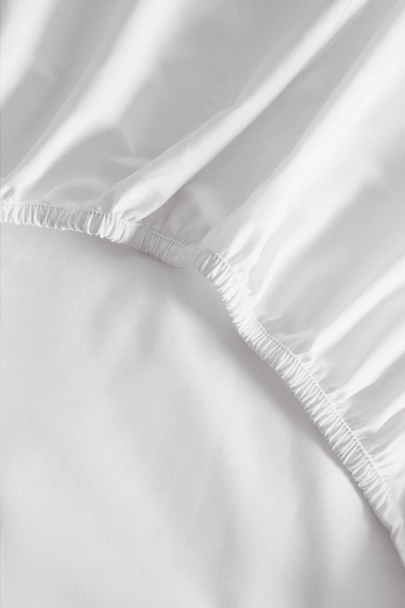 DRAP-HOUSSE PERCALE DE COTON | 30 CM HAUT (200 FILS)