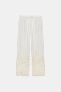 ZW COLLECTION LACE PAJAMA PANTS