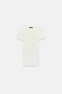 RIBBED T-SHIRT