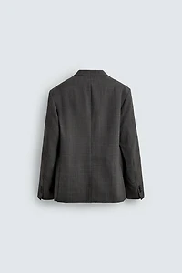 BLAZER COSTUME À CARREAUX