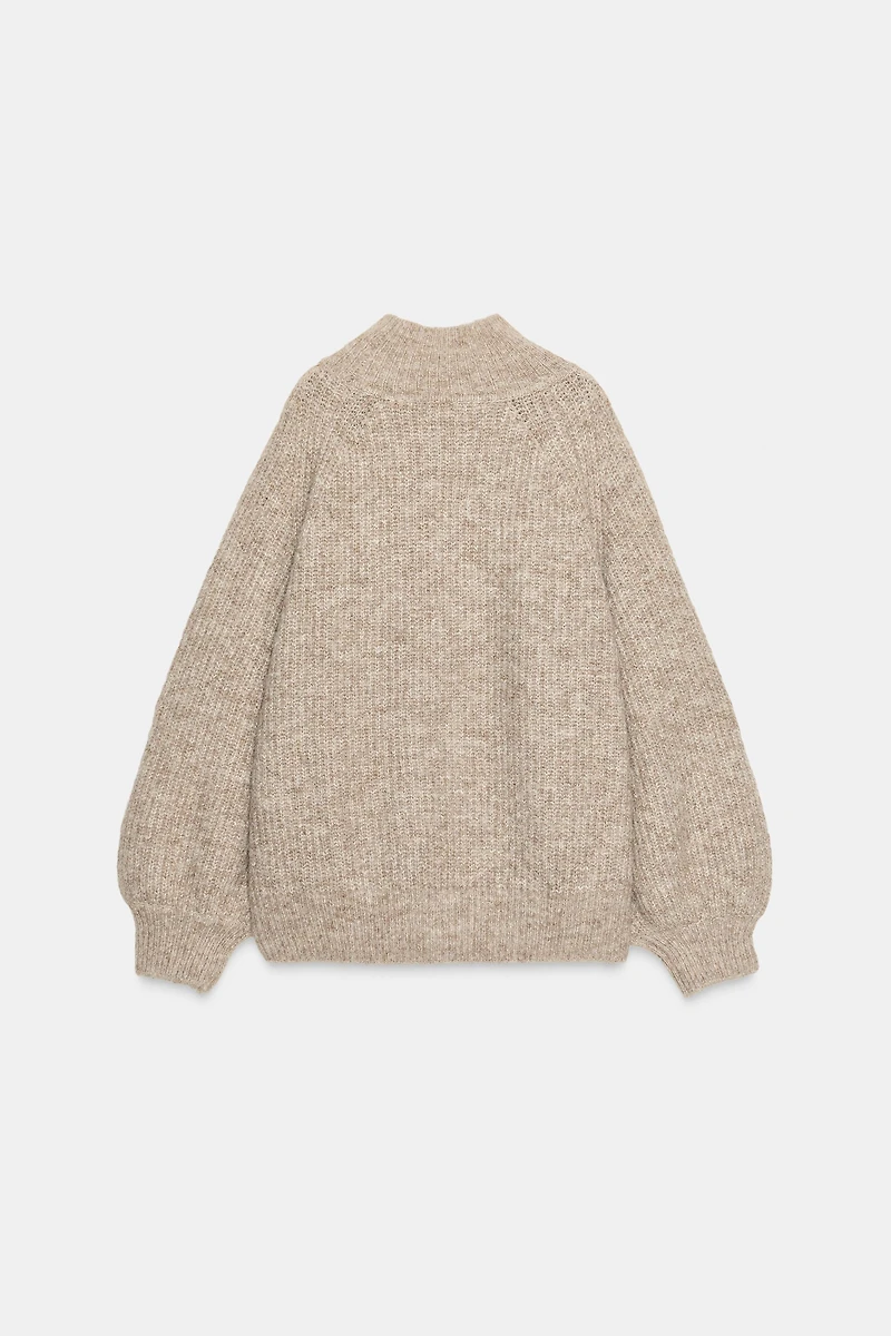 WIDE SLEEVE KNIT JUMPER
