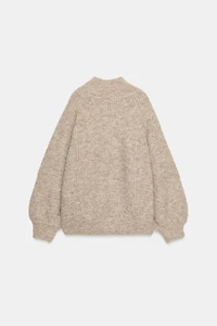 WIDE SLEEVE KNIT JUMPER