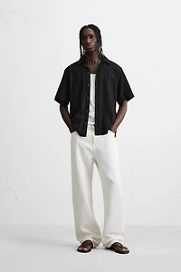 STRIPED JACQUARD SHIRT