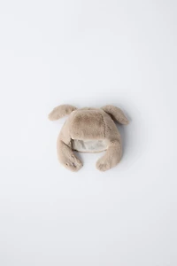 AGES 3-6 / FAUX FUR BUNNY HAT