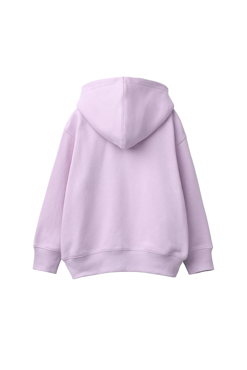 BASIC ZIP SWEATSHIRT