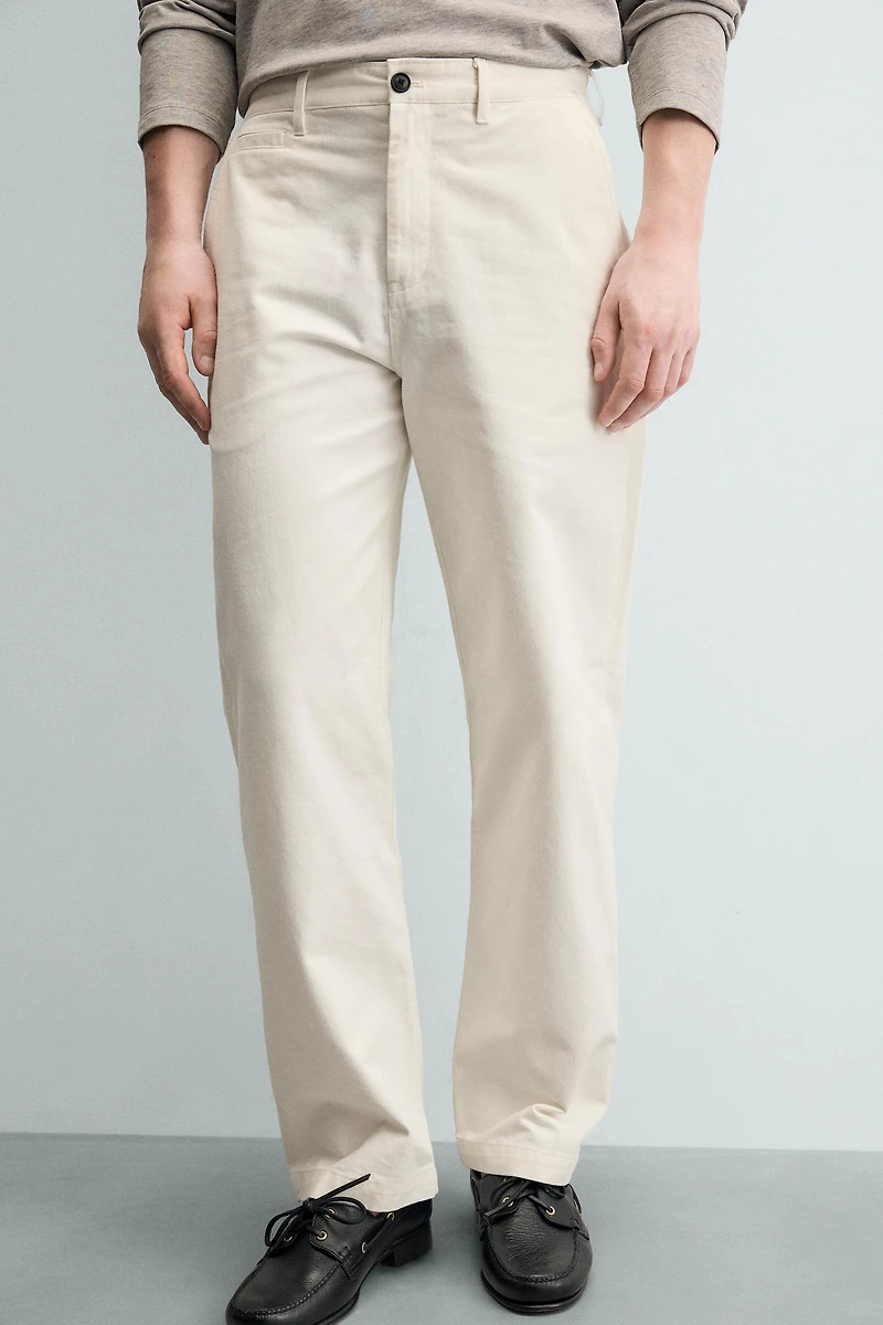 PANTALON CHINO STRAIGHT FIT