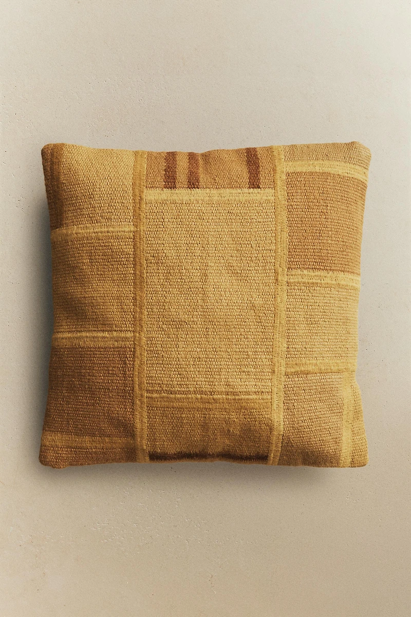 HOUSSE DE COUSSIN KILIM PATCHWORK