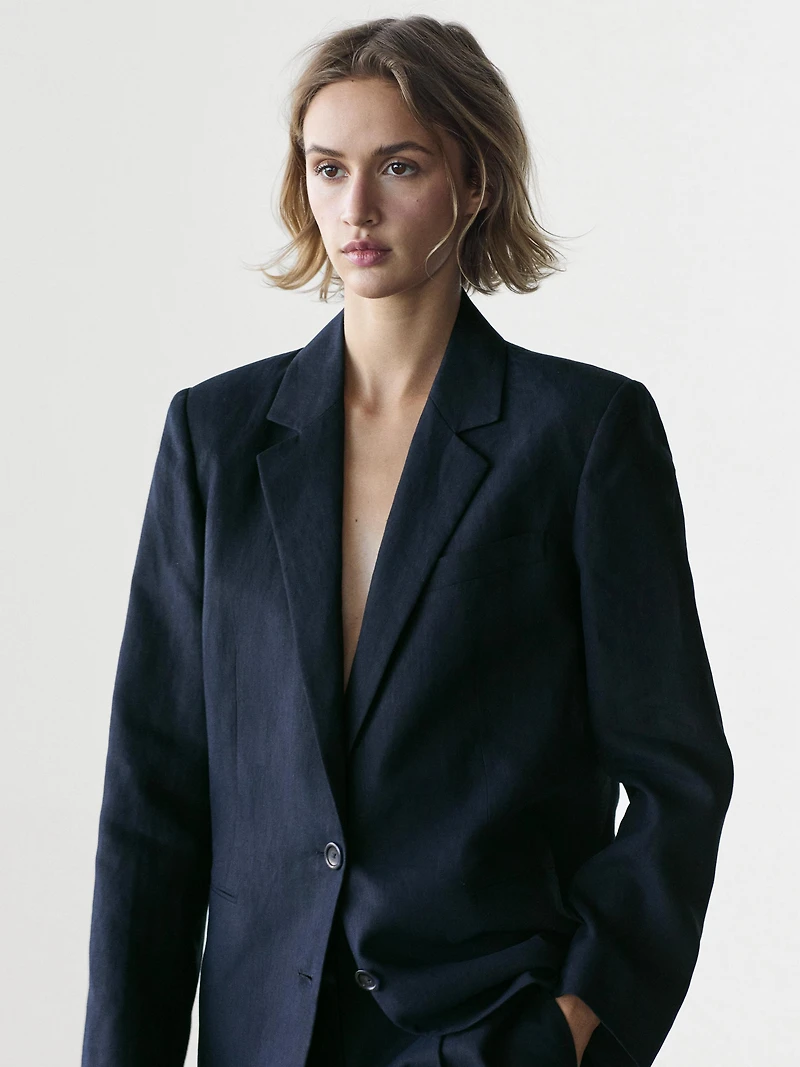 Veste de costume 100 % lin
