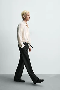 CHEMISE JACQUARD À RAYURES
