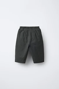 PANTALON MATELASSÉ À CARREAUX VICHY