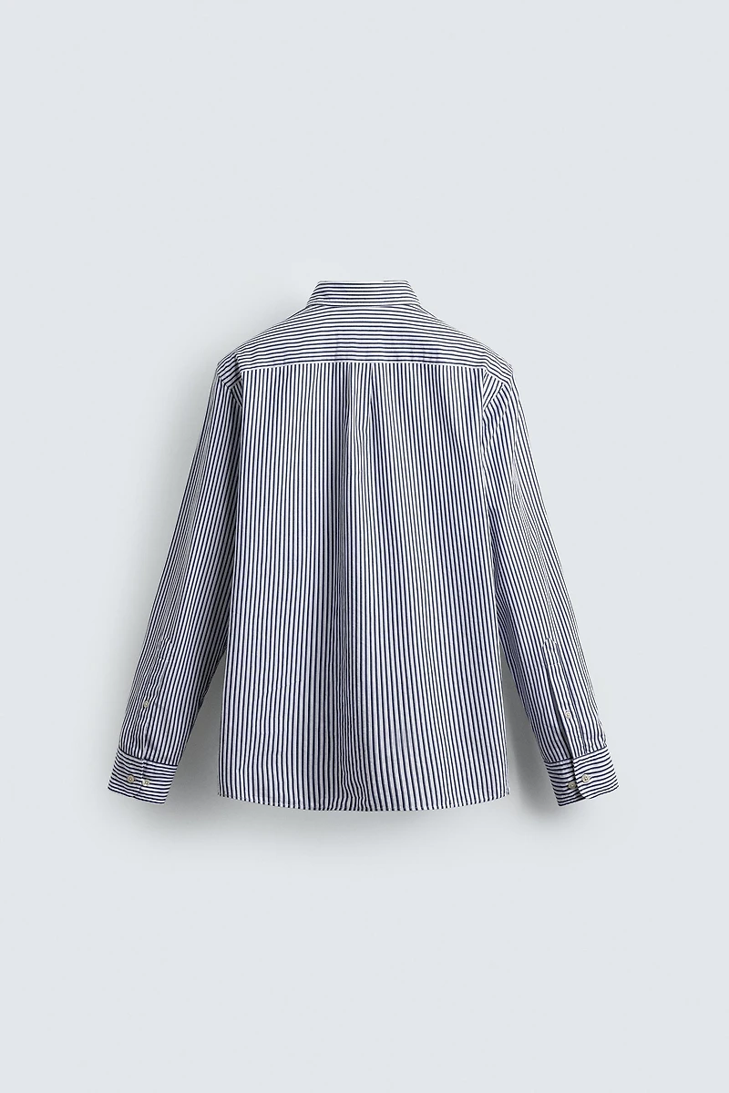 CHEMISE COUPE REGULAR À RAYURES