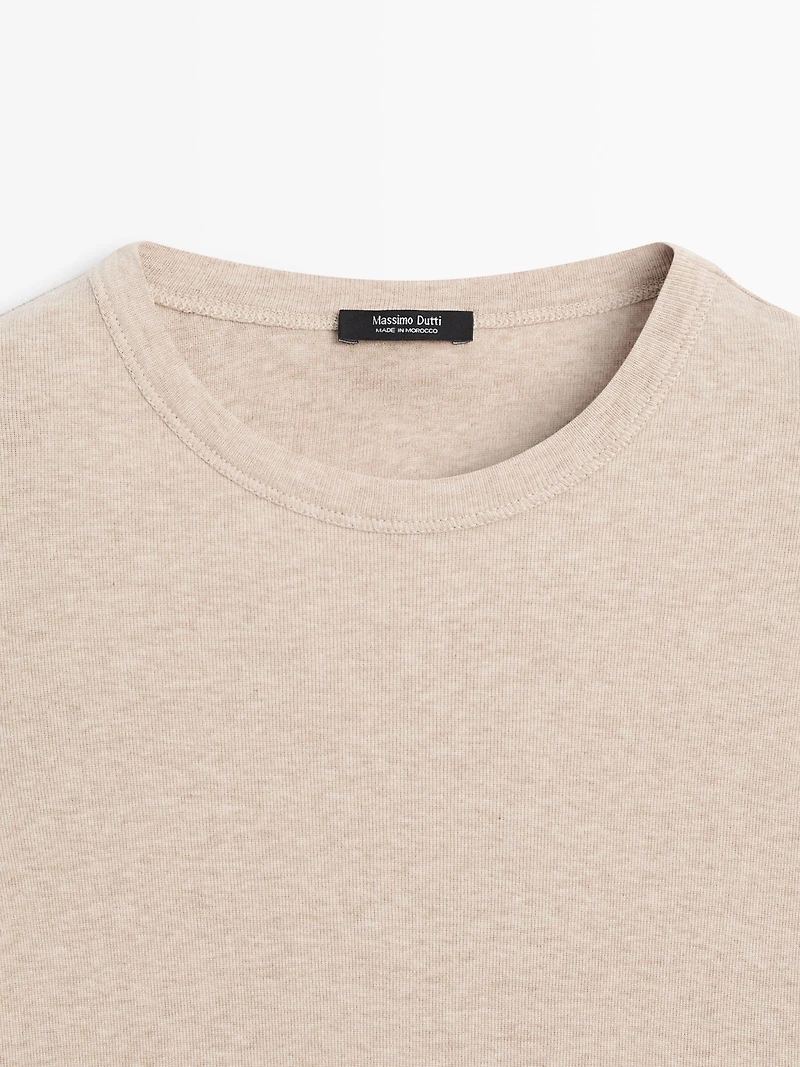 Short sleeve cotton T-shirt