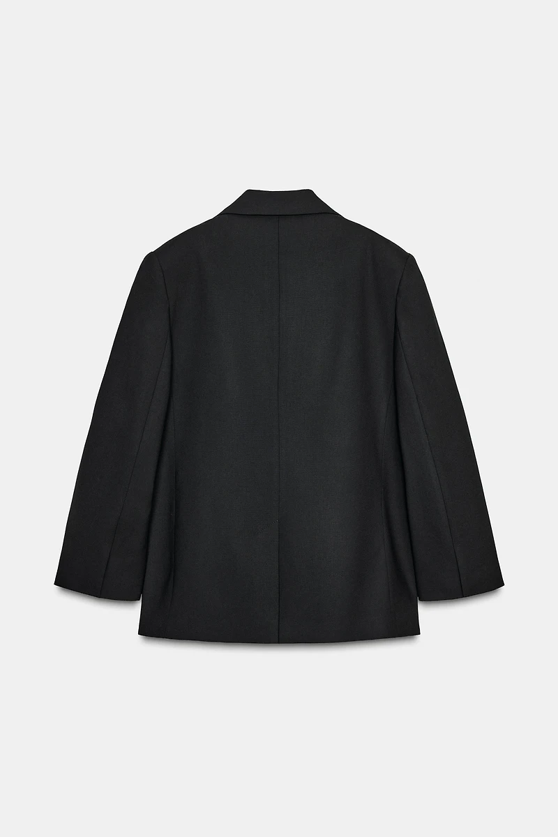 OVERSIZED DOUBLE-BREASTED BLAZER