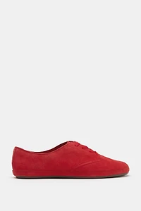 LEATHER DERBY SNEAKERS