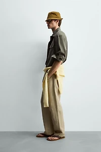 RELAXED FIT FLUID SHIRT WITH POCKETS