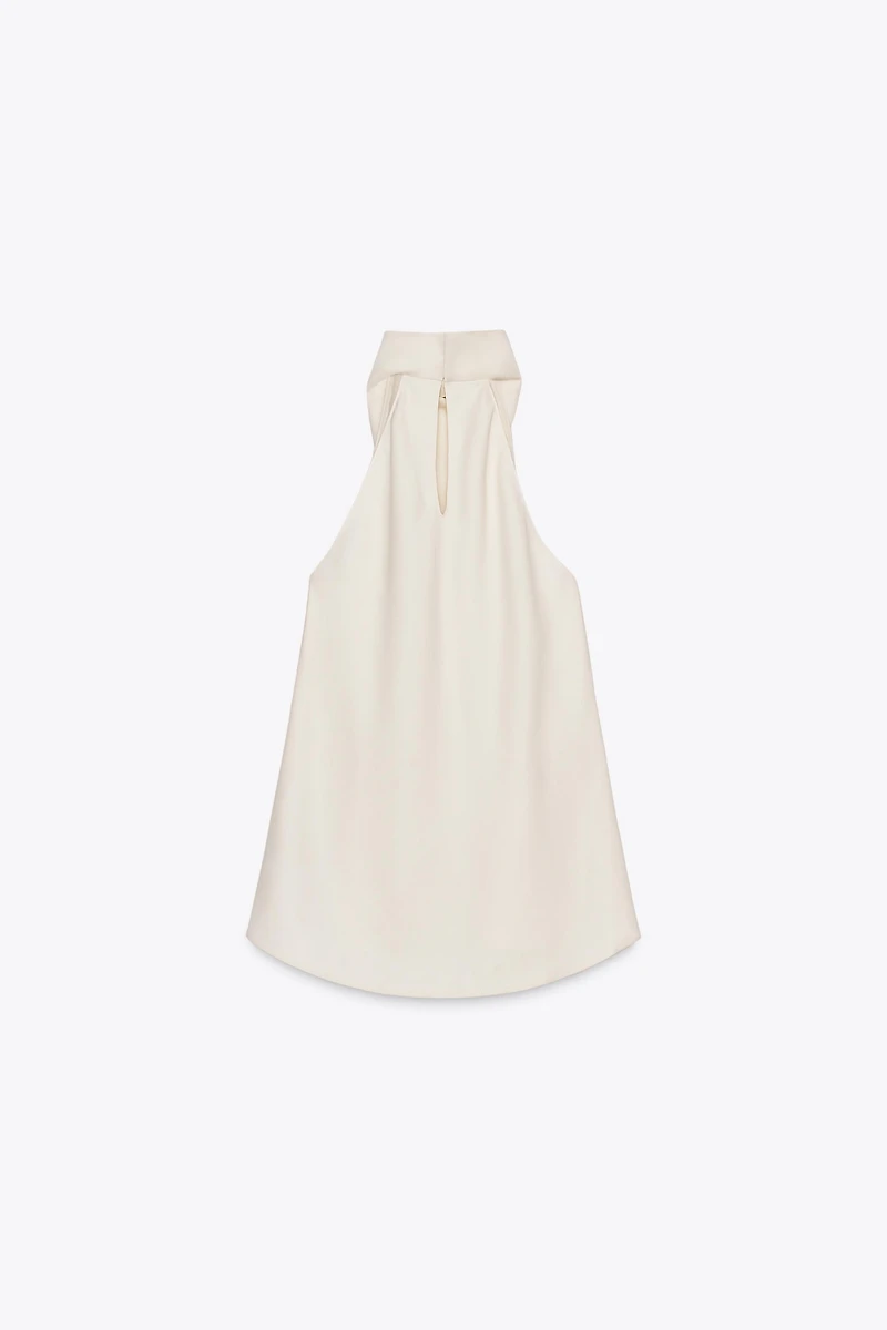 ZW COLLECTION FLOWY HALTER TOP