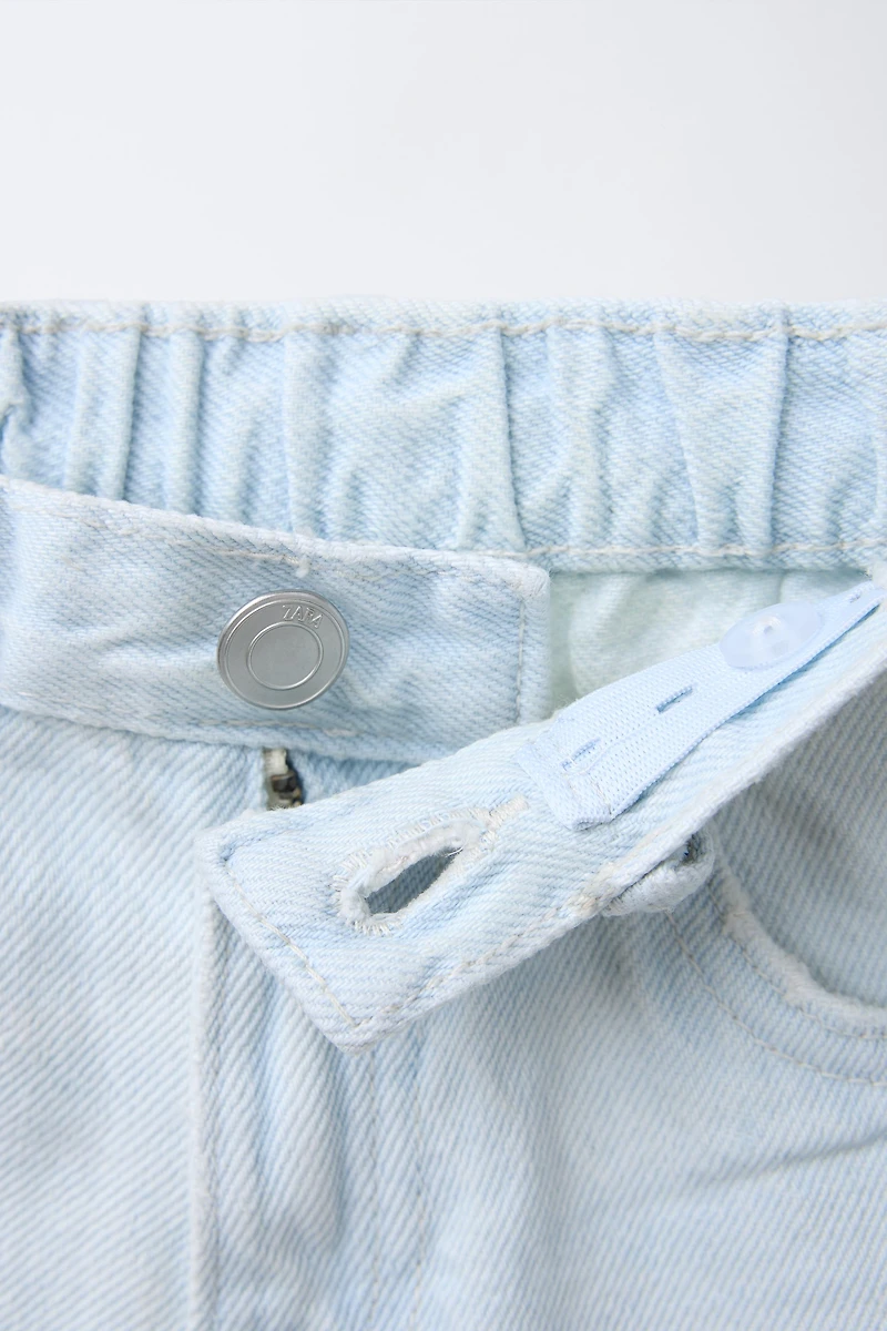 BERMUDA EN DENIM DÉCHIR