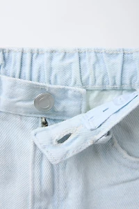 BERMUDA EN DENIM DÉCHIR