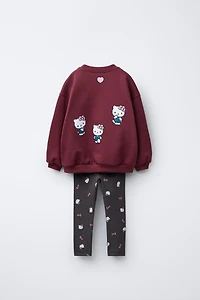 ENSEMBLE SWEAT-SHIRT ET LEGGING HELLO KITTY © SANRIO