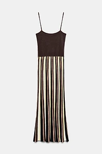 RUSTIC STRIPED DRESS