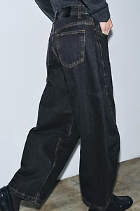 ZW COLLECTION MID-RISE ANKLE BALLOON JEANS