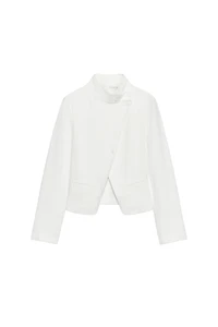 VESTE CROISÉE RAMIE