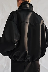 ZW COLLECTION PADDED BOMBER JACKET